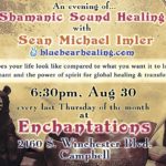 Evening of Shamanic Sound Healing flyer