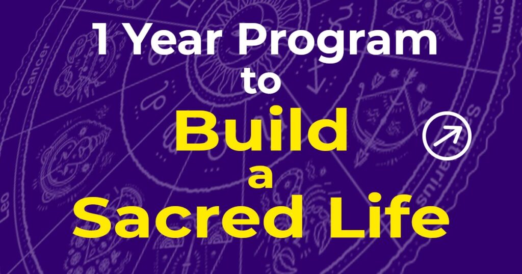 1 Year to Build a Sacred Life alt